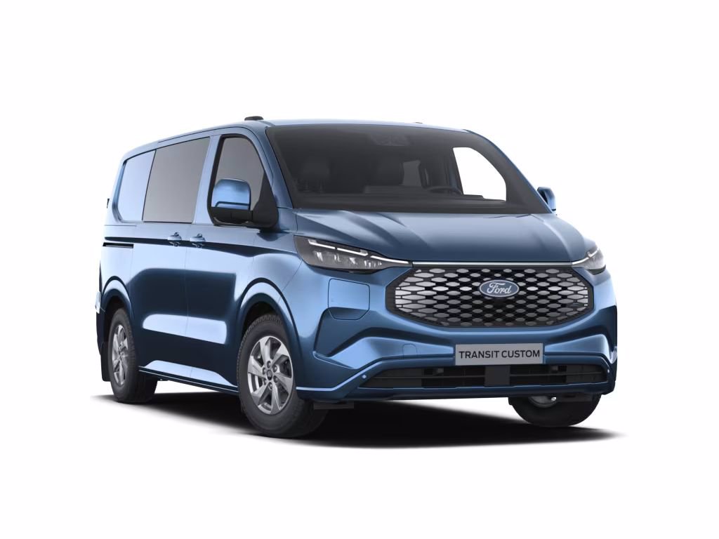 FORD E-Transit Custom Doppia Cabina Titanium Elettrico 136cv AUT 320 L1H1